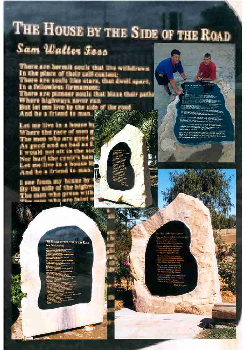 Longreach Poem Rocks